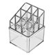 thumbnail image 3 of 1 caja de almacenamiento de lápiz labial cosmético multifuncional de acrílico transparente, organizador de escritorio para el hogar., 3 of 6