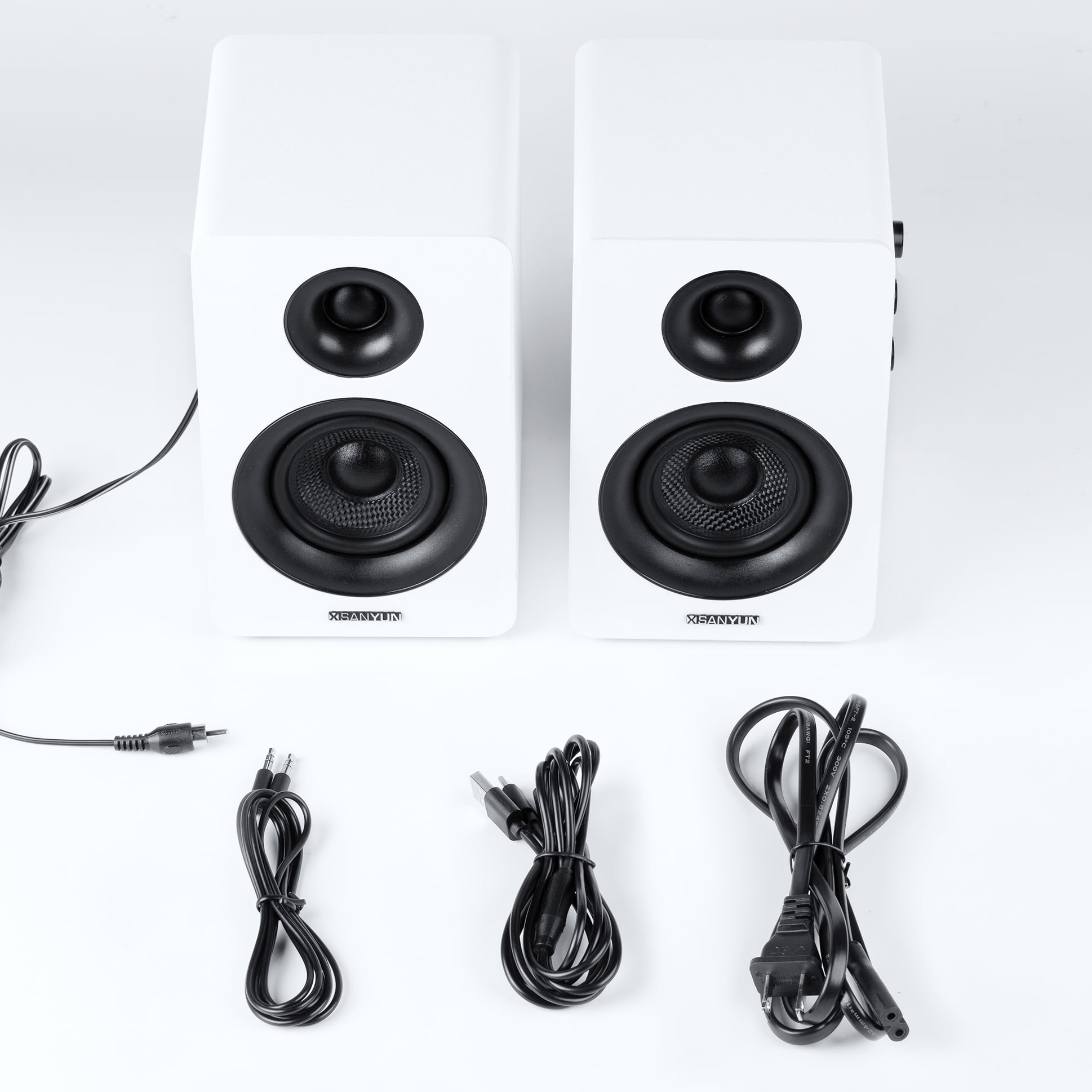 Sanyun SW206 Altavoces activos de estantería de modo dual de 80 W