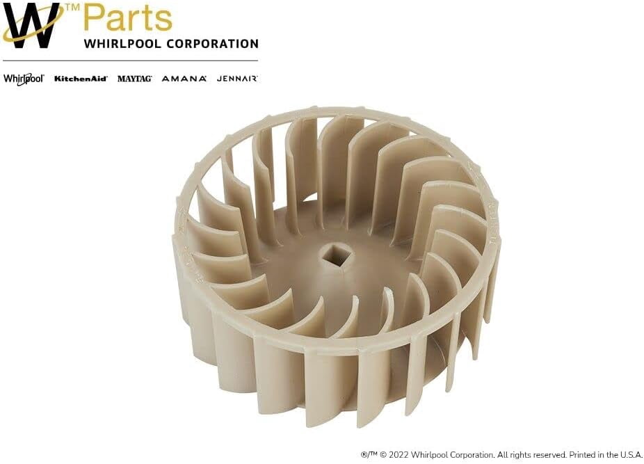 Whirlpool 697772 Wheel, White