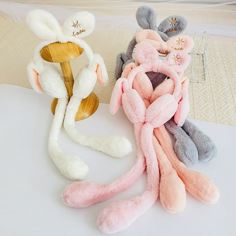 Otqutp Ladies New Year Earmuffs Winter Warm Embroidery Earmuff