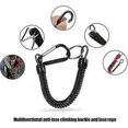 thumbnail image 3 of 5 pcs Stretchy Spiral Keychain Bungee Keychain Spiral Keychain, 3 of 5