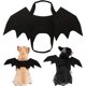 thumbnail image 5 of Disfraz de Halloween para mascotas Yashi con alas de murciélago color negro talla L, 5 of 5