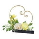 thumbnail image 3 of Canasta para anillos de boda, arte decorativo, caja para niña de las flores, soporte para flores para boda. Amarillo, 3 of 9