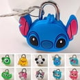 thumbnail image 2 of Cartoon Small Padlock Suitcase Lock Drawer Lock Metal Gym Wardrobe Lock Student Dormitory Cartoon Small Padlock, 2 of 7