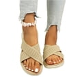thumbnail image 3 of Willtoo Orthopedic Sandals for Women Comfortable Recovery Slides with Arch Support Slides Slippers Women Summer, 3 of 6