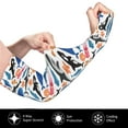 thumbnail image 2 of Balery Cute Sea Animals Mangas Refrescantes para Brazos para Hombre y Mujer – Transpirables y Absorbentes de Humedad para Mujeres, Hombres y Niños, 2 of 7