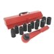 thumbnail image 1 of Jgo 13 Dados Impacto Largos Métricos Y Accesorios 3/4 urrea Urrea 750013MLH, 1 of 3