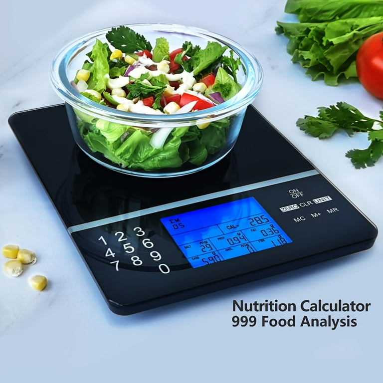 1pc Nutrition Food Scale, Calculating Food Facts, Calorie, fat