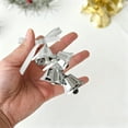 thumbnail image 4 of Dianli Christmas Decorations Indoor and Outdoor Gold Plastic Bells Bow Pendant Ornaments for Christmas Tree Car Hanging Home Decor Festive Holiday Decor, 4 of 6