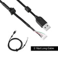 thumbnail image 5 of Richer-R Reemplazo de Cable de Ratón,Cable USB del Mouse para el Mouse Logitech G502(2m,Plug and Play) Amonsee No, 5 of 5