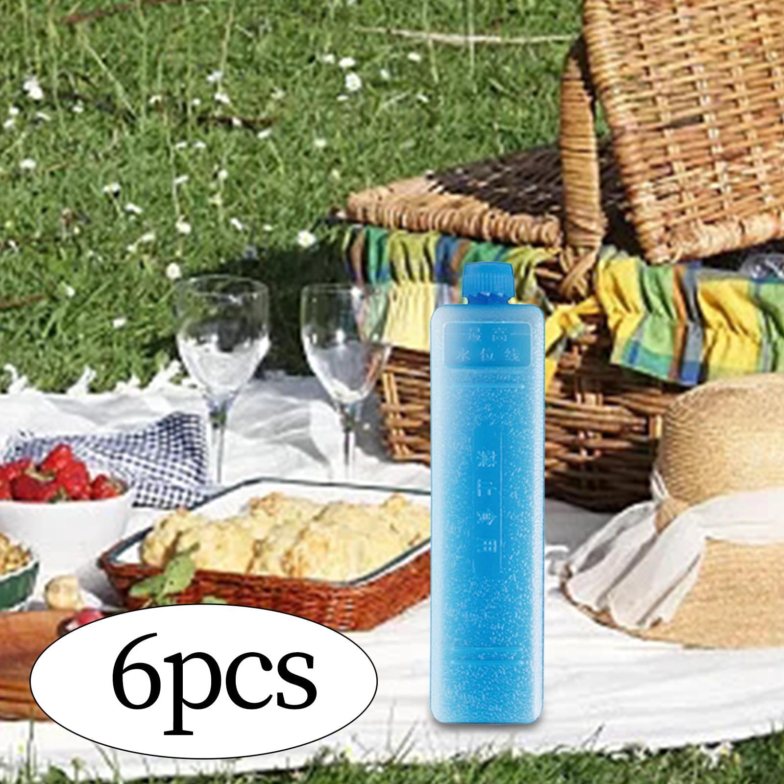 Axioma 2x6 Pieces Freezer Packs Cooling Elements Travel Ice Freezer Blocks for Picnic