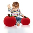 thumbnail image 4 of Plush Fruit Pillow Simulation Apple Doll Soft Stuffed Toy Cute Kids Adult Napping Pillow Photo Prop Birthday Holiday Gift Easy to Clean, 4 of 6