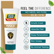 Real Time Pain Relief MAXX Pain Relief 5oz Tube 5 Fl Oz (Pack of 1)
