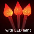 thumbnail image 5 of Inflatable LED Torch for Sports Events, PVC Flame Cheer Sticks for Kids Halloween Decoration Party Props, 5 of 5