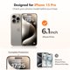 thumbnail image 2 of Protector de pantalla UnbreakCable para iPhone 15 Pro de 6.1 pulgadas, paquete de 3, 2 of 9