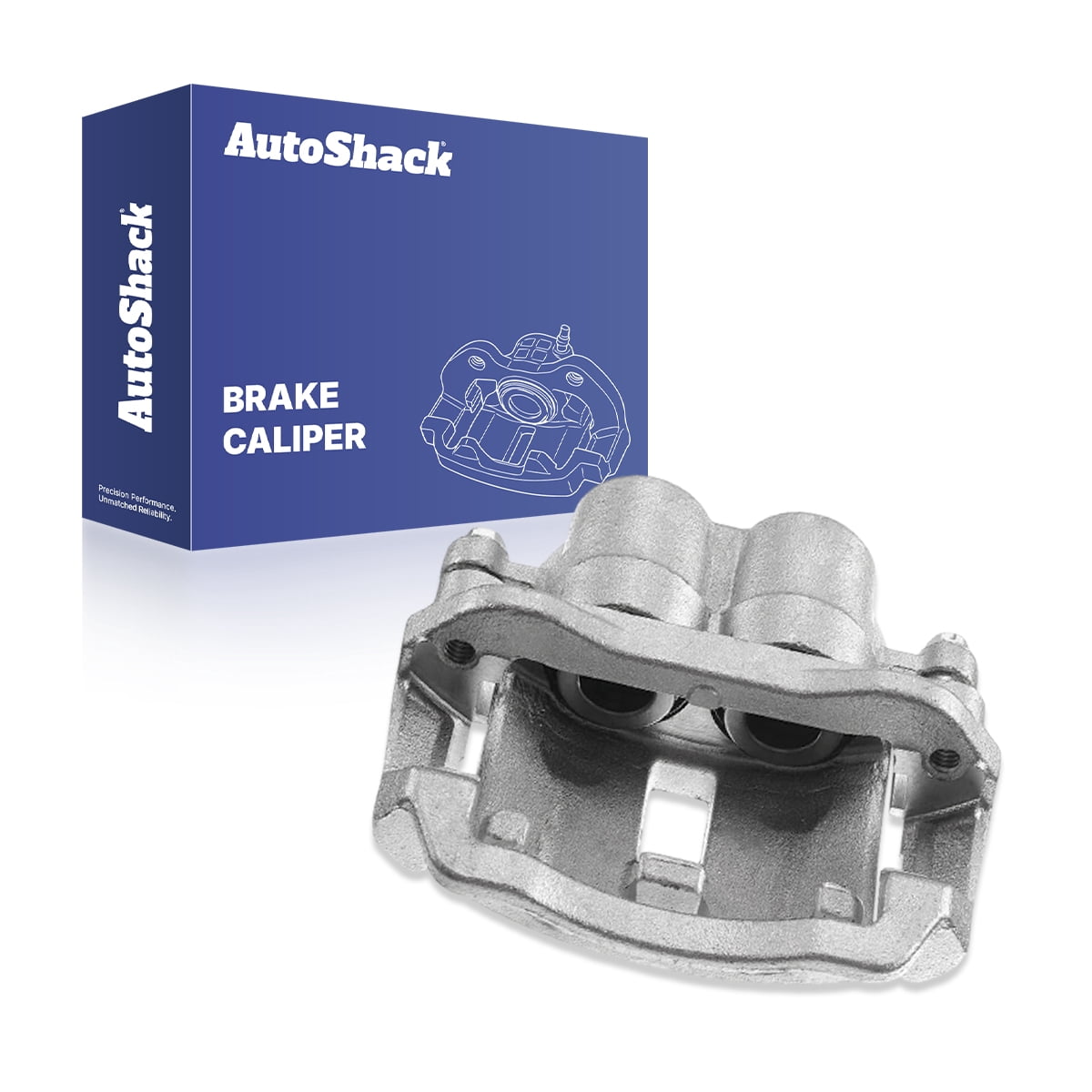 AutoShack Rear Brake Calipers - 2-Piece Set For Chevy Blazer, GMC Jimmy, Sonoma, Bravada (1998-2005)