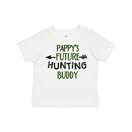 

Inktastic Pappys Future Hunting Buddy Gift Toddler Boy or Toddler Girl T-Shirt