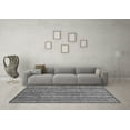 thumbnail image 3 of Ahgly Company Indoor Square Abstract Gray Modern Area Rugs, 8' Square, 3 of 4