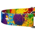 thumbnail image 6 of Country Brook Petz® 1 inch Paint Splatter Martingale Dog Collar, Medium, 6 of 6