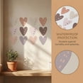 thumbnail image 3 of REGALWOVEN 64pcs Heart Shape Wall Stickers for Bedroom Living Room Decoration Girls Room Nursery Room Dotted Hearts 11.8" x 8.9", 3 of 7