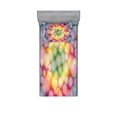 thumbnail image 2 of Ambesonne Modern Fitted Sheet & Pillow Sham Set, Balls Circular Hoop, Full, Multicolor, 2 of 3