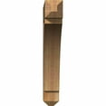 thumbnail image 2 of Ekena Millwork 6"W x 38"D x 38"H Thorton Craftsman Rough Sawn Bracket, Western Red Cedar, 2 of 13