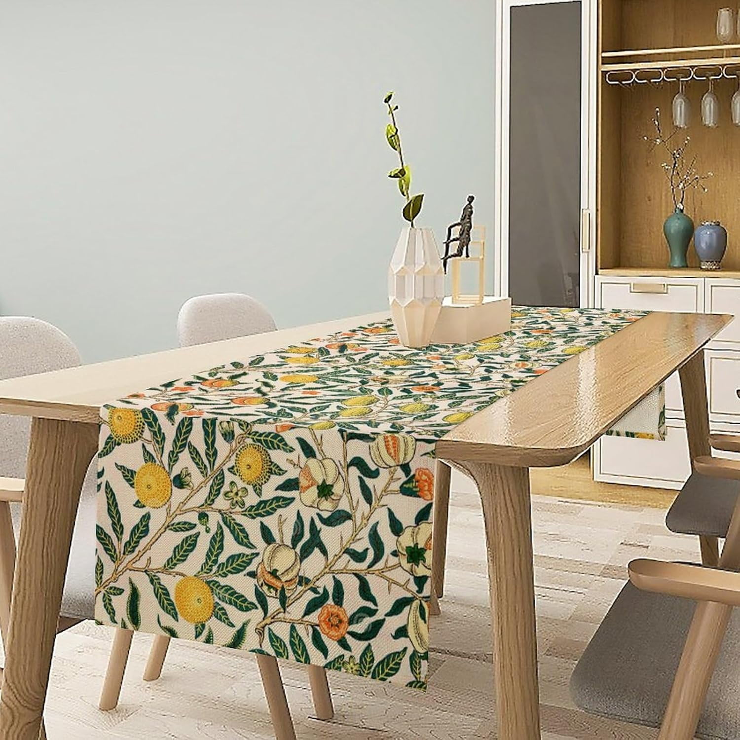 Chemin De Table Décoratif Pour La Rentrée Des Classes - Noir