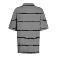 thumbnail image 5 of Fiudx Camisas para Mujer Blusa con Botones y Cuello Vuelto de Manga Corta con Estampado Cómodo E Informal para Mujer a La Moda, 5 of 5