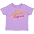 thumbnail image 3 of Inktastic I'm Grandma's Favorite with Arrow and Hearts in Pink Boys or Girls Toddler T-Shirt, 3 of 5