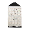 thumbnail image 1 of Calendario de Adviento rellenable Inteprter hecho con lona negro, 1 of 6