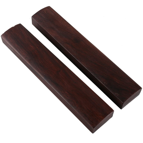 UNOMOR Paper Weights Wood Paperweight for Desk Decoration Black 1Pcs