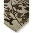 thumbnail image 3 of Feizy Bella Transitional Floral & Botanical, Ivory/Taupe/Brown, 5' x 8' Area Rug Handmade Sheen Casual Floor Rug for Living room Bedroom, 3 of 6