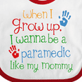 thumbnail image 4 of Inktastic Paramedic Like Mommy Boys or Girls Baby Bib, 4 of 4