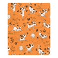 thumbnail image 2 of Juego de ropa de cama ABPHQTO 3 piezas Funda nórdica naranja perro dibujos animados, 2 of 4