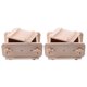 thumbnail image 1 of 2X Molde para tofu, caja de prensa de madera extraíble, kit para hacer tofu casero para cocinar a mano, 1 of 4