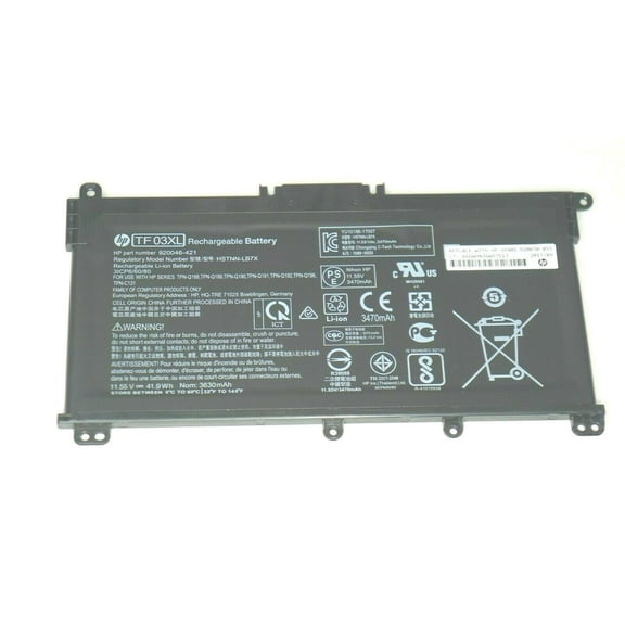 New Genuine HP Pavilion 14-bf 14-bk 11.55V 41.7Wh Battery 920070-855