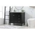 thumbnail image 2 of 36 inch single bathroom vanity in black, 2 of 8