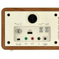 Sangean AM FM Table Top Radio with Bluetooth and AUX, Wooden Cabinet ...