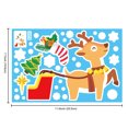 thumbnail image 4 of ECKYADAM Christmas Electrostatic Stickers Snowflake Set Door Window Glass Stickers,Christmas Decorations, 4 of 6