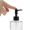 thumbnail image 3 of Unique Bargains 1 Pc Diamond-shaped Soap Dispenser 11.16oz Clear Black, 3 of 6