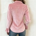 thumbnail image 4 of Njagoc3 Women Business Casual Tops Long Sleeve Blouse Button down Work Shirts Dressy Tops Summer Fall Fashion 2026, 4 of 6