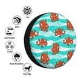 thumbnail image 4 of Gukieu Octopuses Print Car Tire Cover, Adjustable Waterproof and Dustproof Tire Protection Cover, Suitable for SUV, Truck, Van-15 inch, 4 of 6