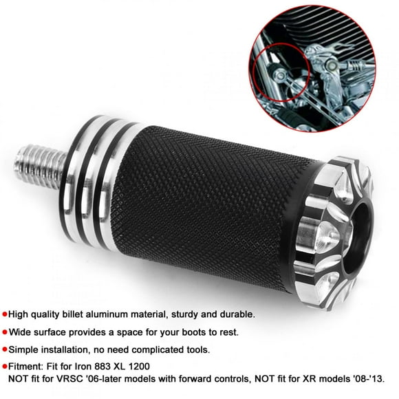 Motorcycle Shift Lever, Sturdy And Durable Wide Surface Foot Peg, for Professionals Iron 883 XL 1200