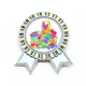 thumbnail image 1 of Graffiti street cultura Colorful Camera Insignia broche Medalla ganadora, 1 of 3