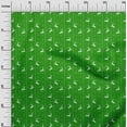 thumbnail image 2 of oneOone Tissu Polyester Spandex Vert Joyeux Noël Matériel de Robe Tissu Imprimé Tissu au Mètre 56 Pouces de Large, 2 of 4