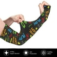 thumbnail image 3 of Balery Pixel Game Cooling Arm Sleeves for Men & Women – Breathable, Moisture-Wicking Arm Sleeves for Women, Men & Kids, 3 of 8