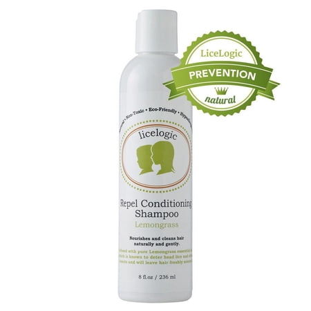 LiceLogic Repel Conditioning Shampoo, Lemongrass, 8 Oz