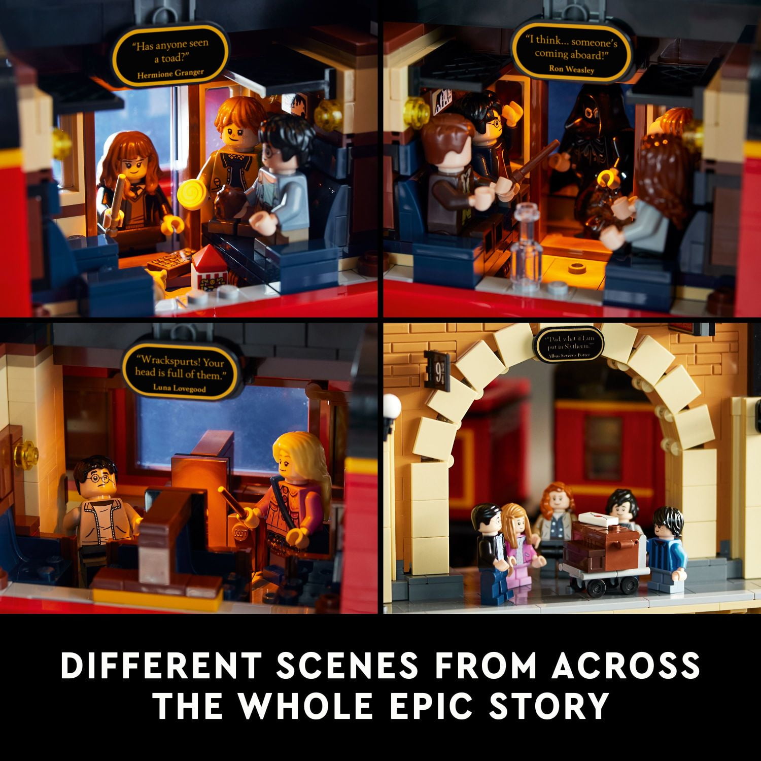 LEGO Harry Potter Hogwarts Express – Collectors' Edition, Iconic Replica Model Steam Train From The Films, Memorabilia Gift For Adults, 76405
