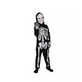 thumbnail image 4 of Skeleton Costume for Kids Toddler Teen,Halloween Skeleton Costume for Boys Girls with Gloves Mask 3-8 Years, 4 of 9