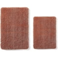 thumbnail image 3 of Yafa Home Fashion 2 Piece Solid Microfiber Soft Bathroom Rug Set, Non-Slip TPR Backing, 3 of 6